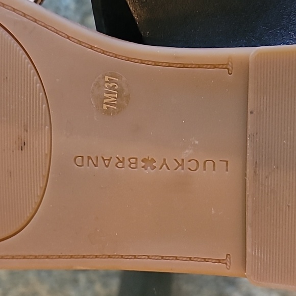 LUCKY BRAND- sandals size 7 - Picture 5 of 6